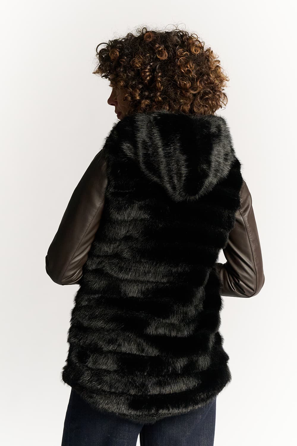 Čierny Cortina Gilet