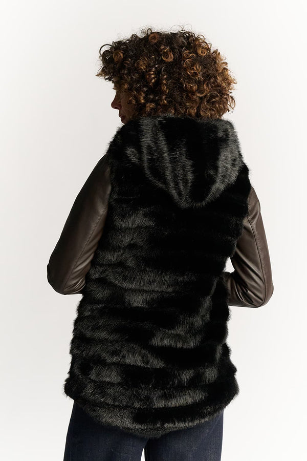 Čierny Cortina Gilet