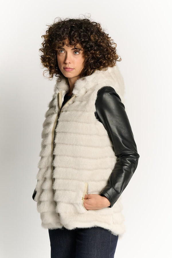 Cortina Cream Gilet
