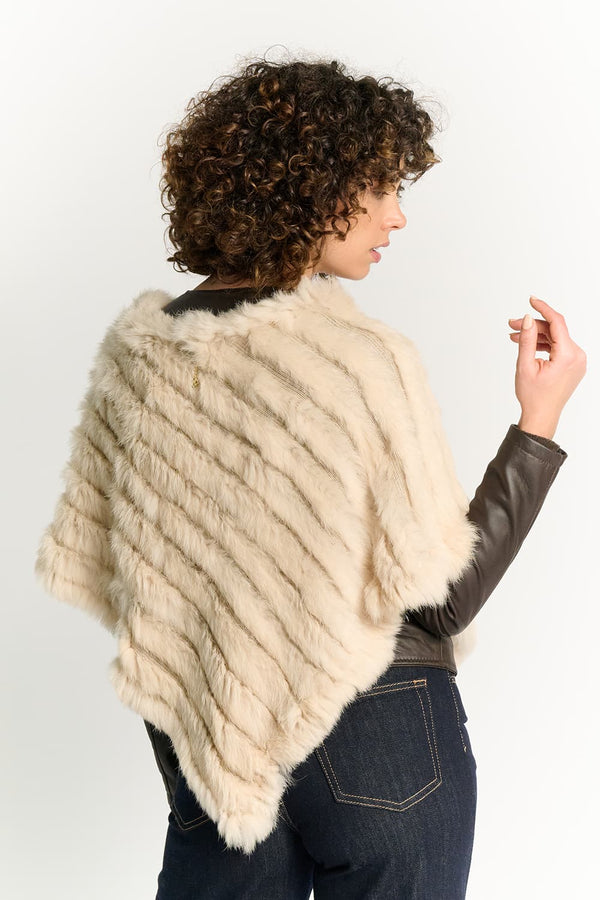 Cream Lapin Cape