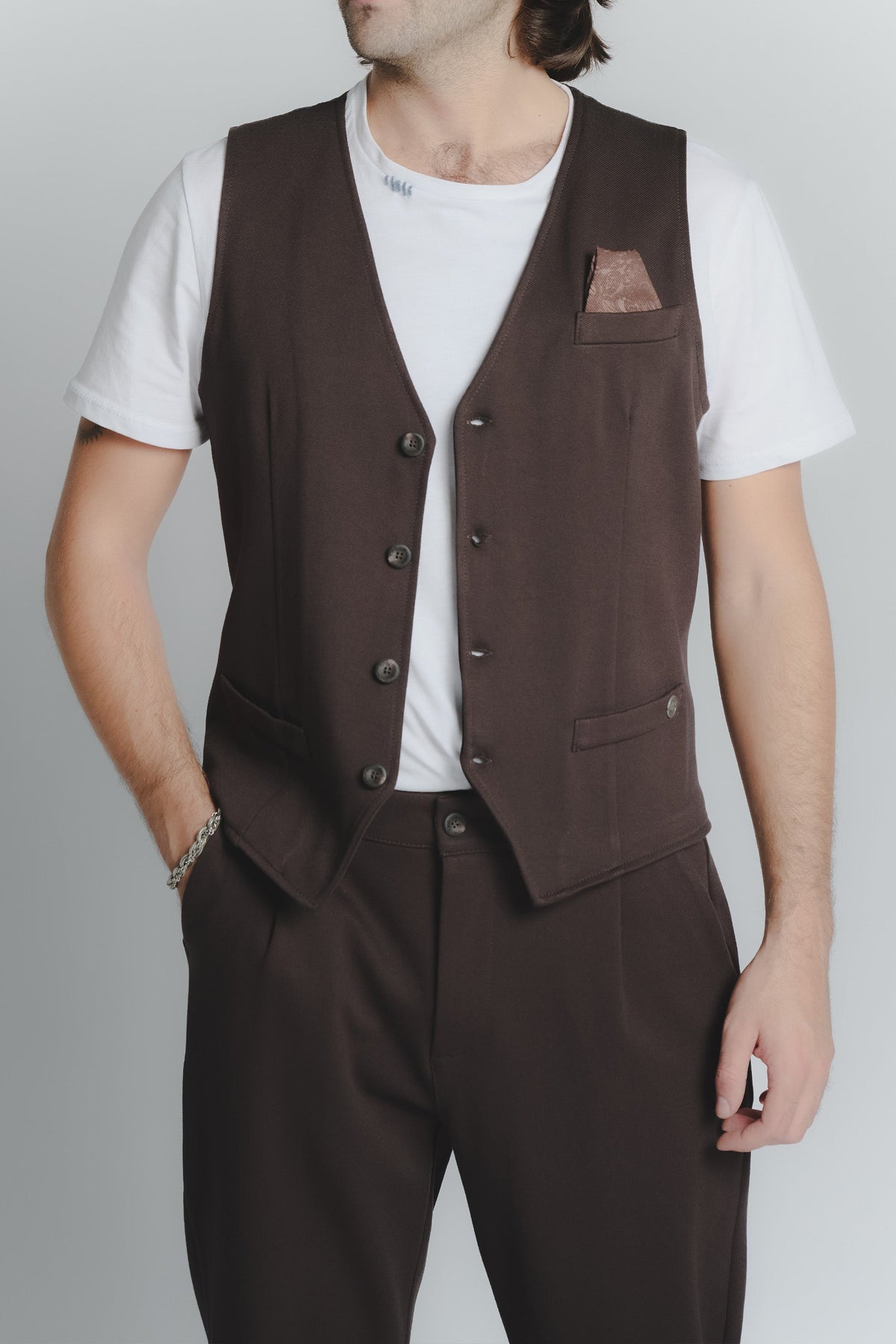 Gilet Uomo Testa di Moro