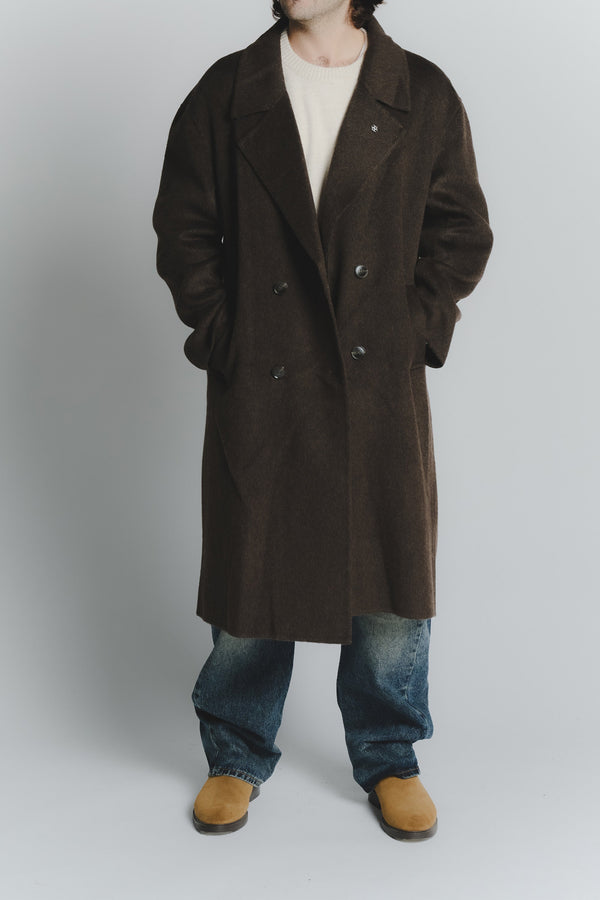 Cappotto Over Testa di Moro Uomo