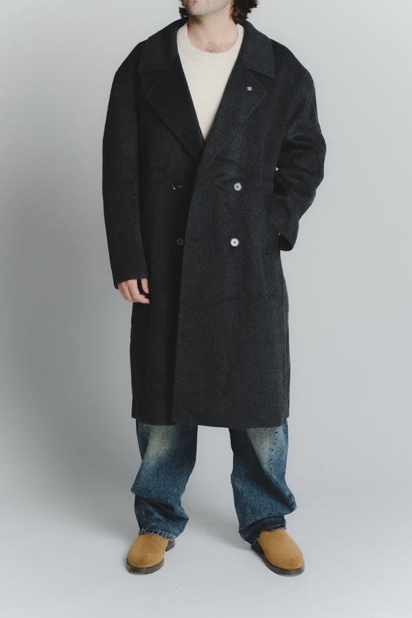 Men's Anthracite Oversized Coat