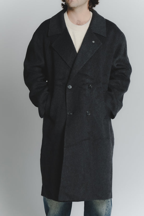 Cappotto Over Antracite Uomo