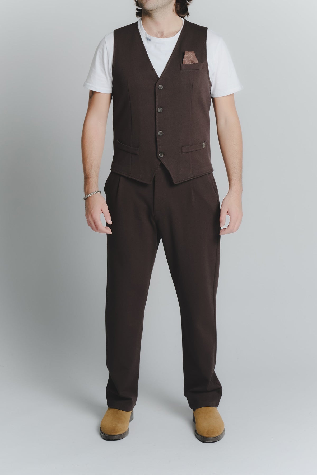 Dark Brown Trousers