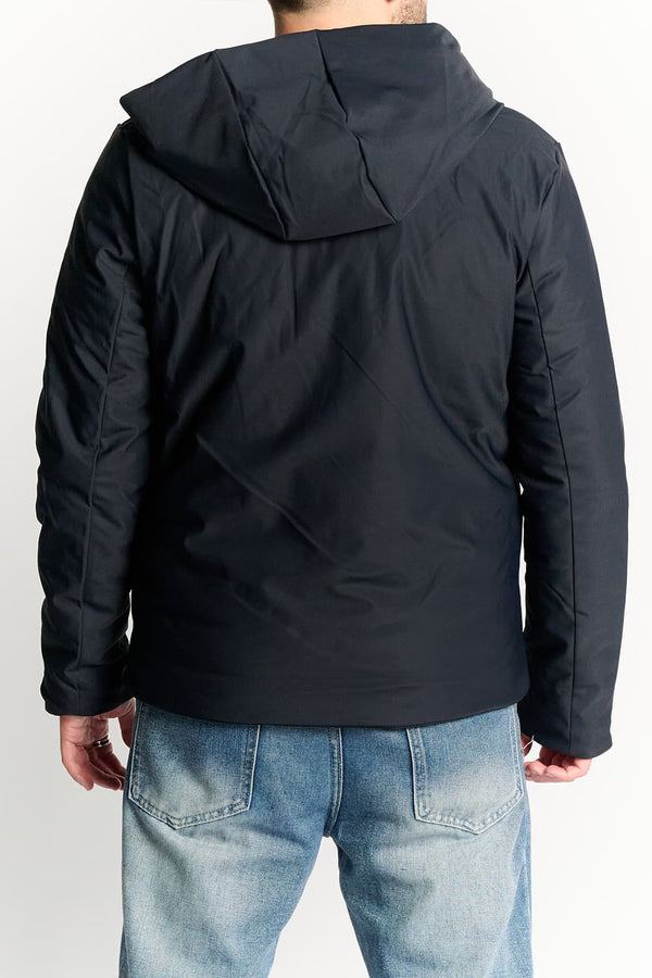 Short Blue Thermal Jacket for Men