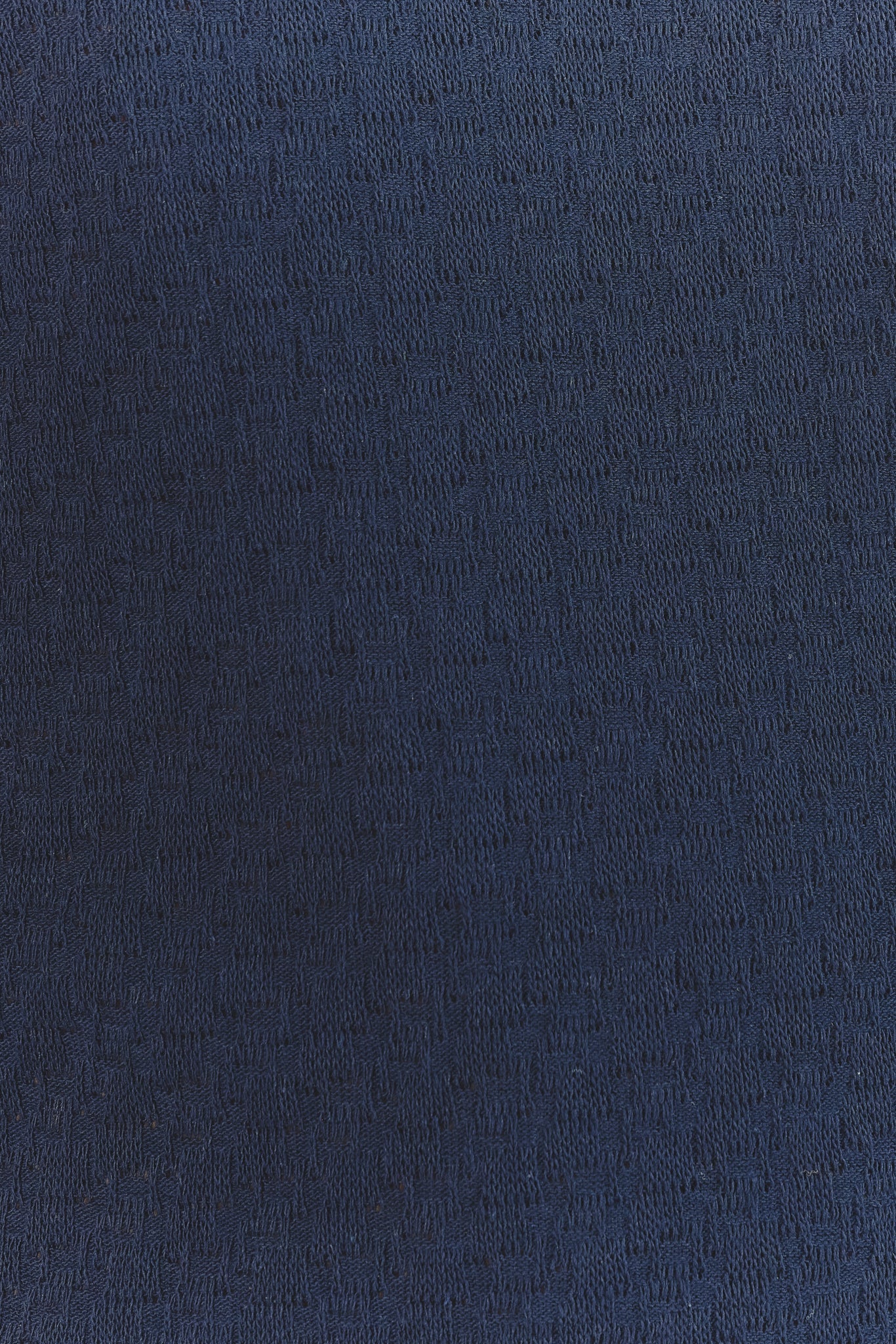 Men's Blue Textured T-shirt