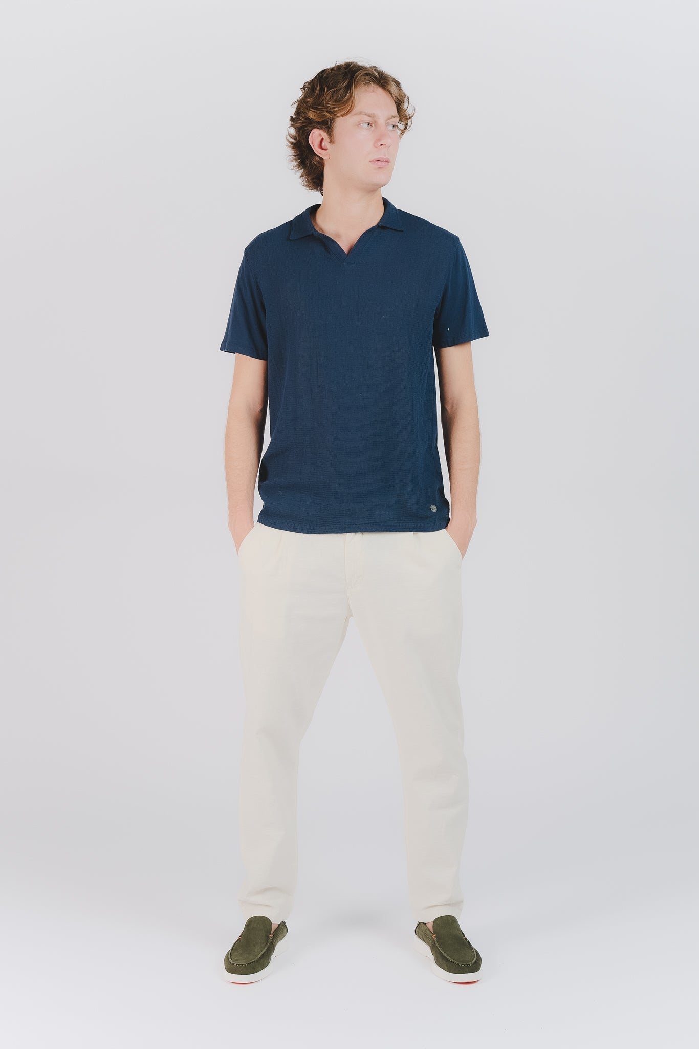 Men's Blue Polo