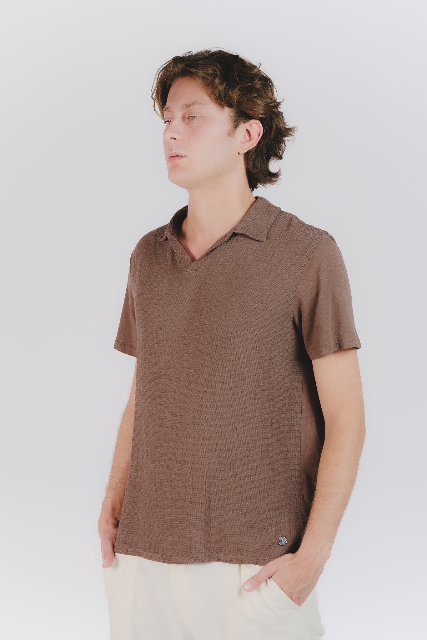Čokoládové pánske polo