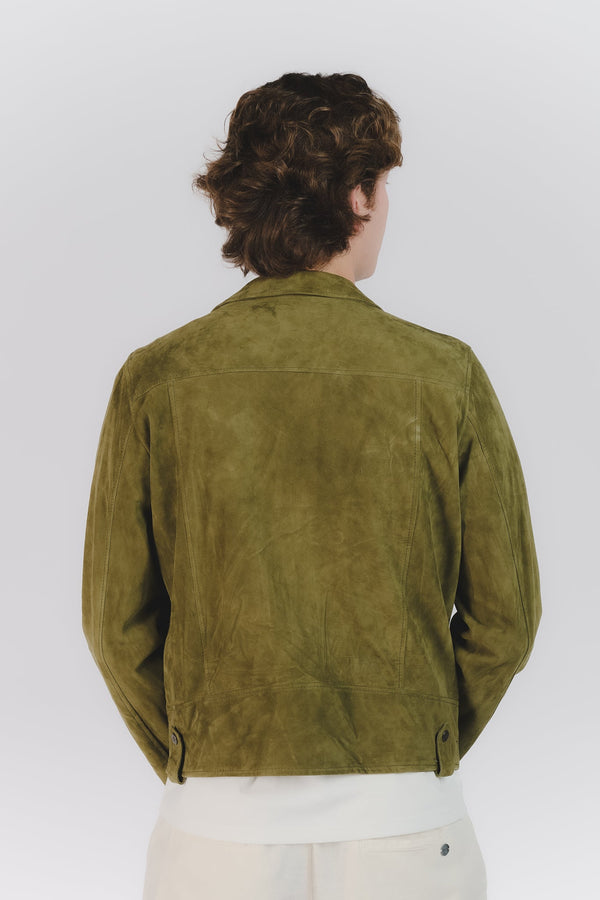Ale Unlined Suede Green
