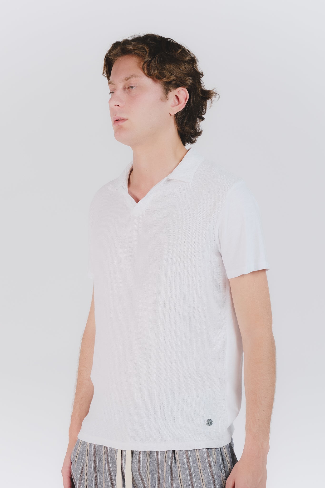 White Men's Polo