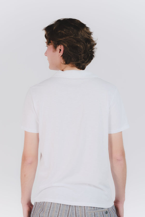 White Men's Polo