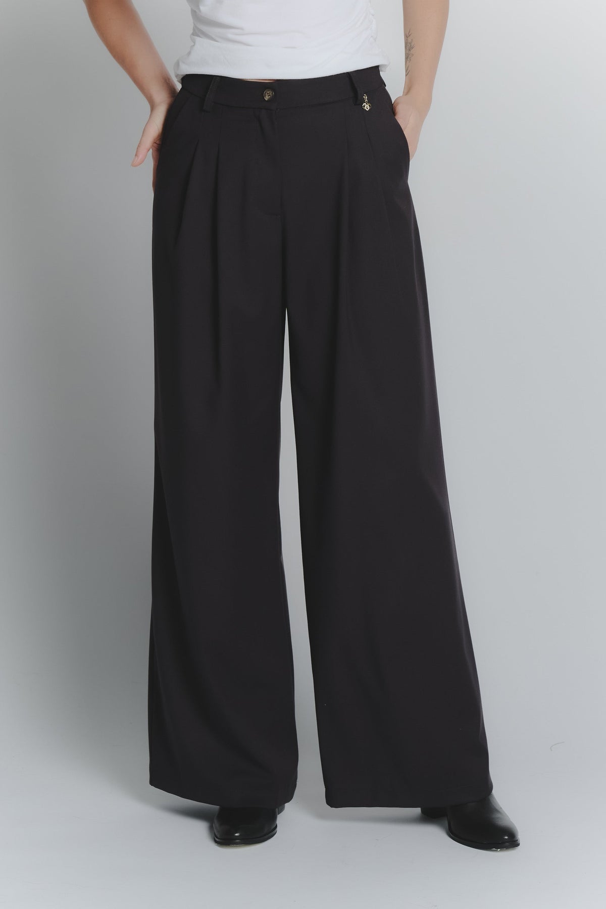 Brown Head Women's Palazzo Pants