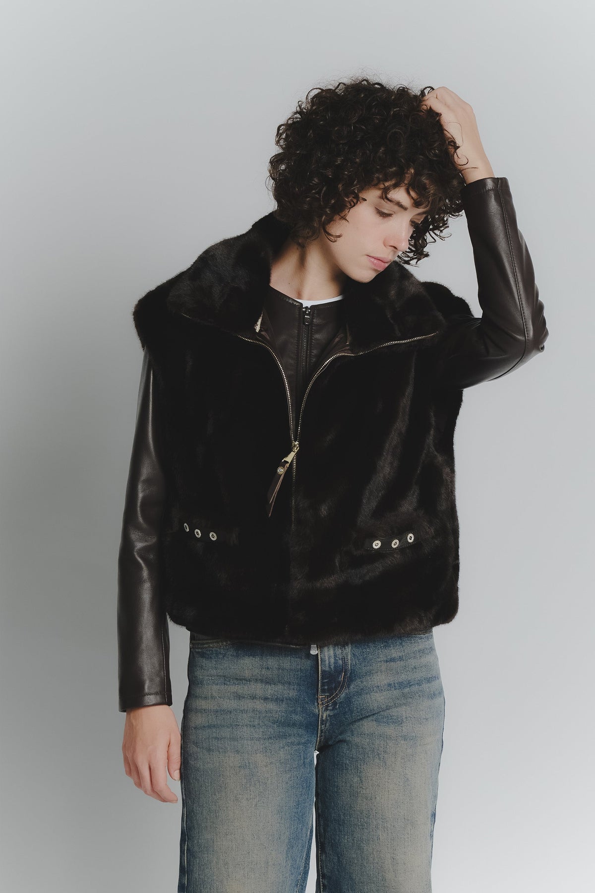 Melissa Donkerbruin Gilet