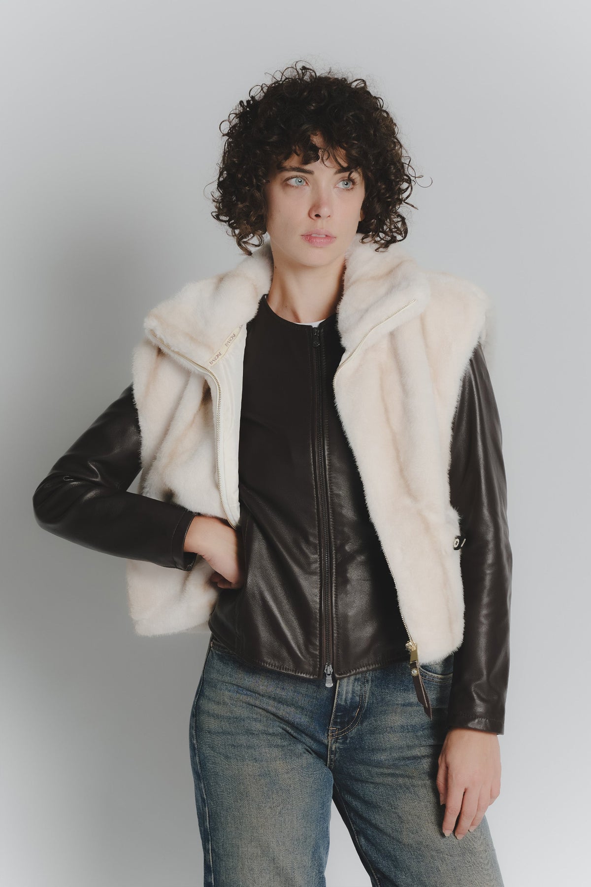 Gilet Melissa Cream