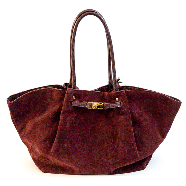 BARTOK - Bordeaux Suede Shopping