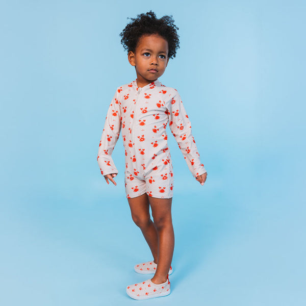 UV-Zwempak-Jongens-Oh-Crab-Beige/Rood-swim-essentials-1