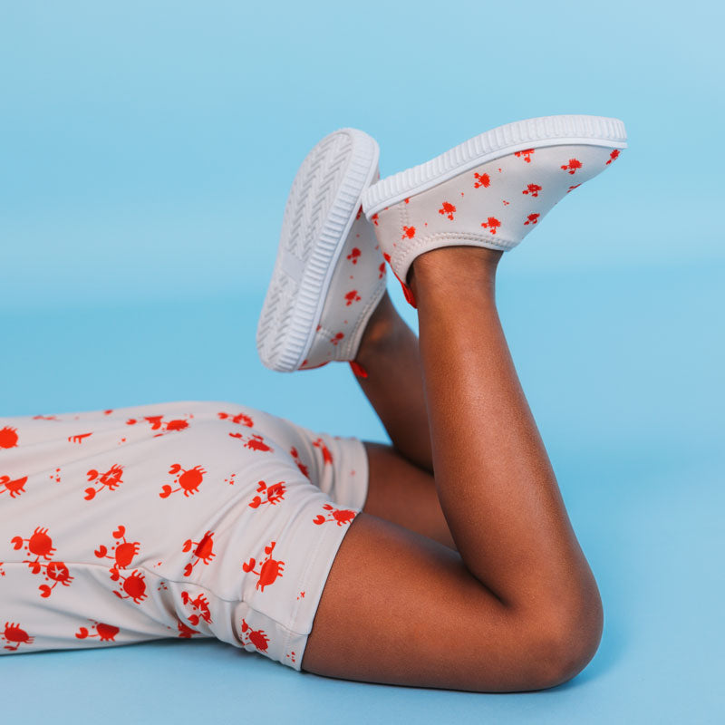 Waterschoentjes-Oh-Crab-Beige/Rode-swim-essentials-2