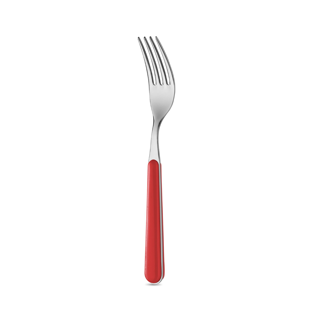 Table Fork - Solid Color Red LD14104R