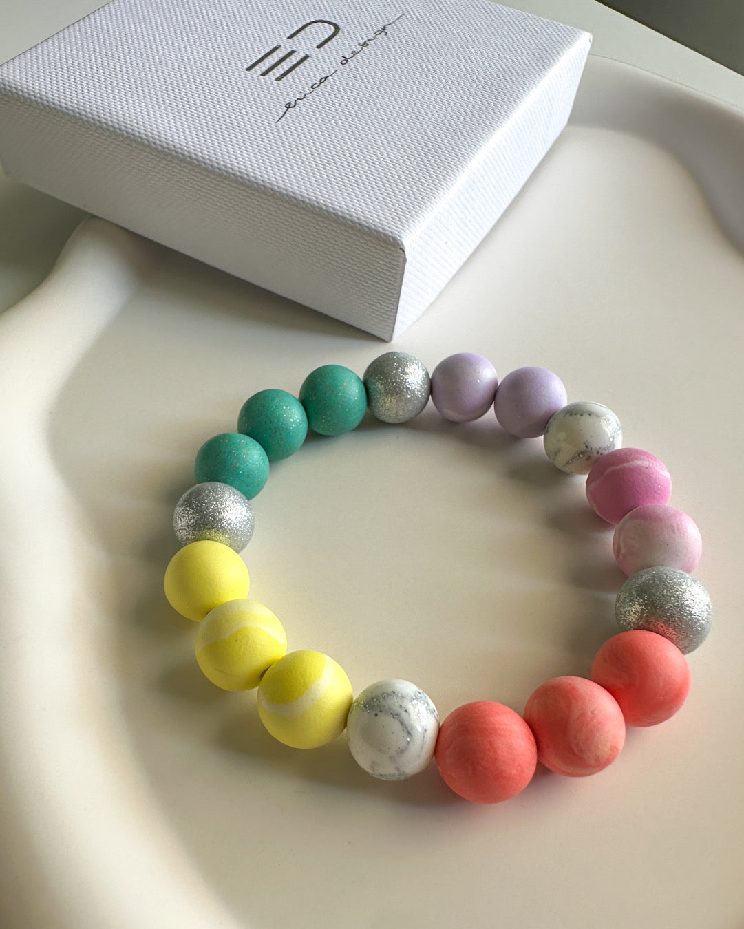 Bracelet, earrings | BULB LIMITED | colorful #1