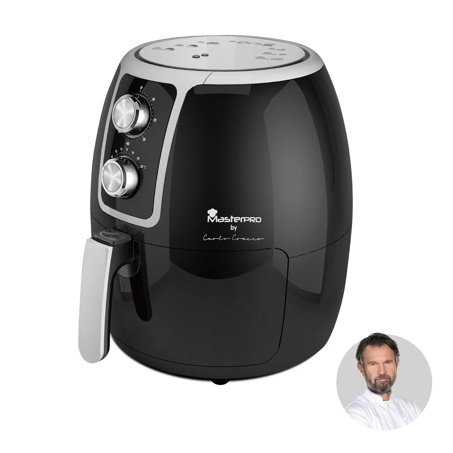 Friggitrice Ad Aria Cracco 3.4L 80-200°C