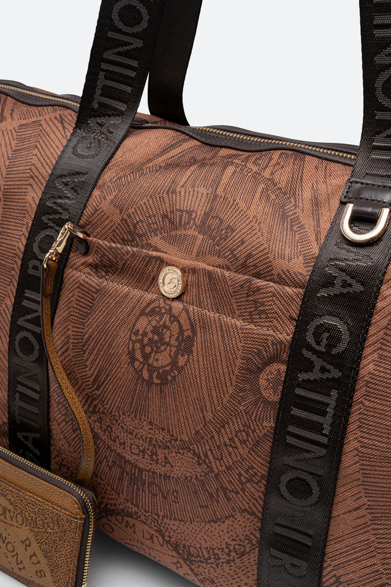 Maya Experience Brown Handbag