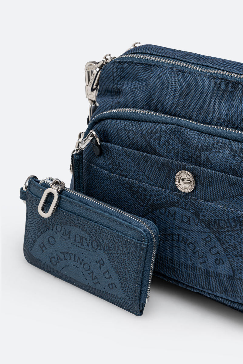 Maya Experience Blue Shoulder Bag