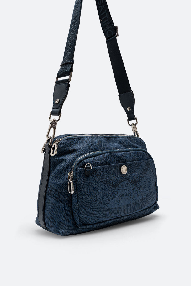 Maya Experience Blue Shoulder Bag