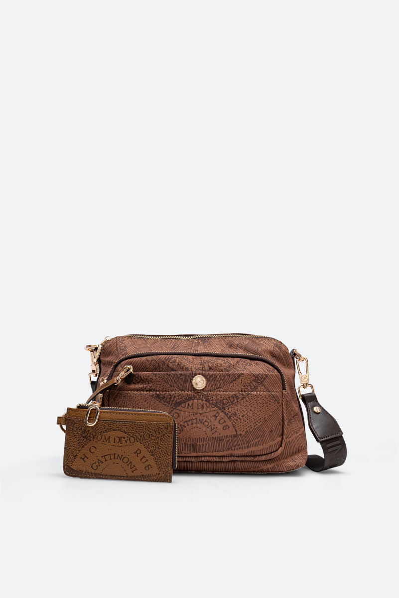Maya Experience Brown Shoulder Bag