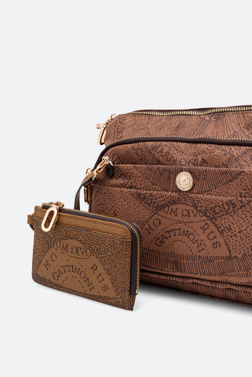 Maya Experience Brown Shoulder Bag