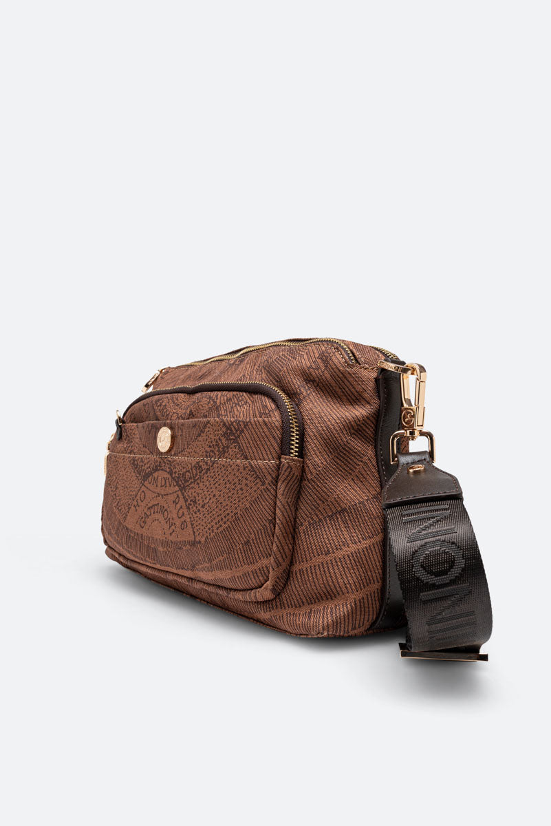 Maya Experience Brown Shoulder Bag