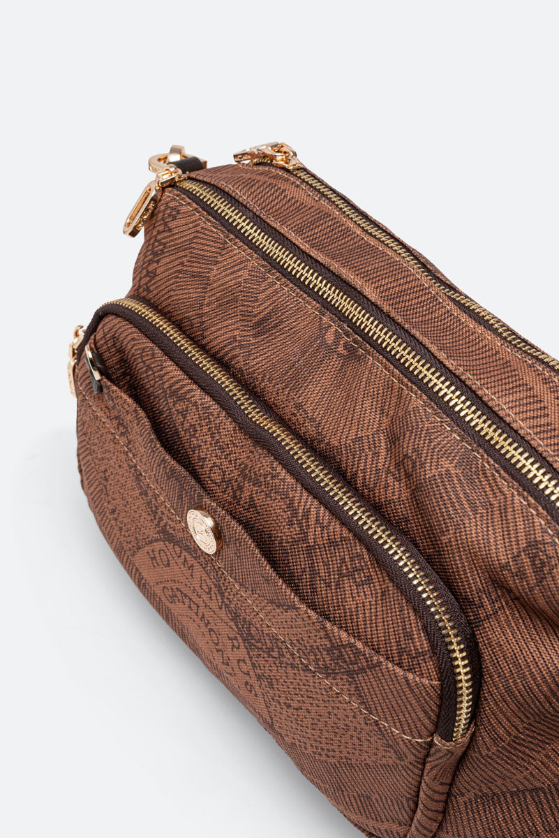 Maya Experience Brown Shoulder Bag