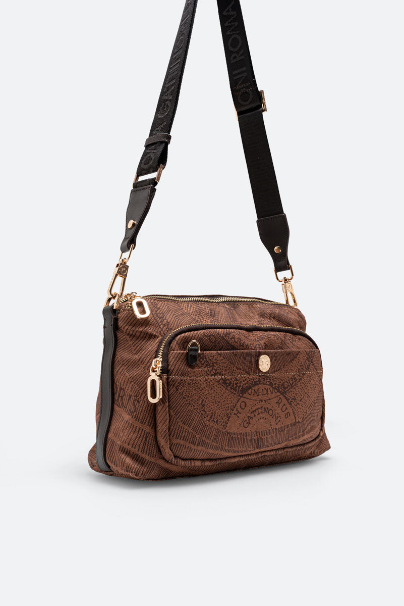 Maya Experience Brown Shoulder Bag