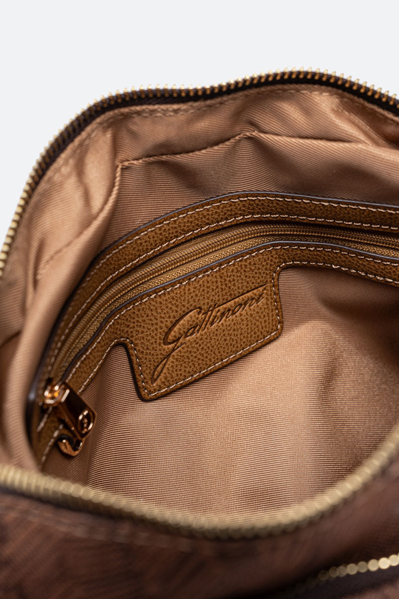 Maya Experience Brown Shoulder Bag