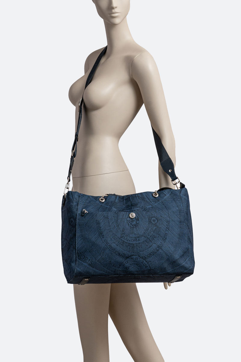 Bolso de Hombro Azul Maya Experience