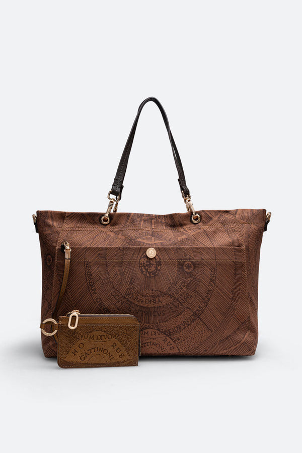 Maya Experience Brown Shoulder Bag