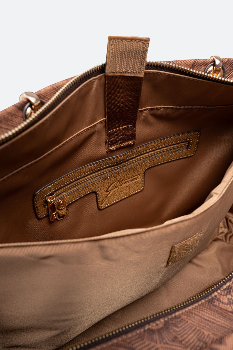 Maya Experience Ingrid Brown Shoulder Bag