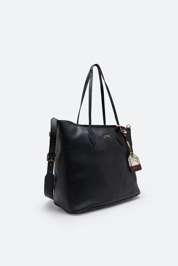 Bolso de hombro Genesis Marlene Negro