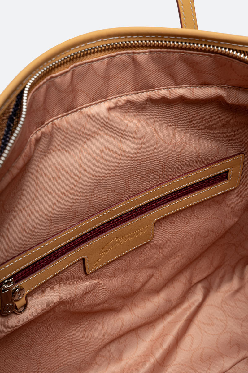 Bolso de hombro Planetarium Classic Philosophy Classic-Vacchetta