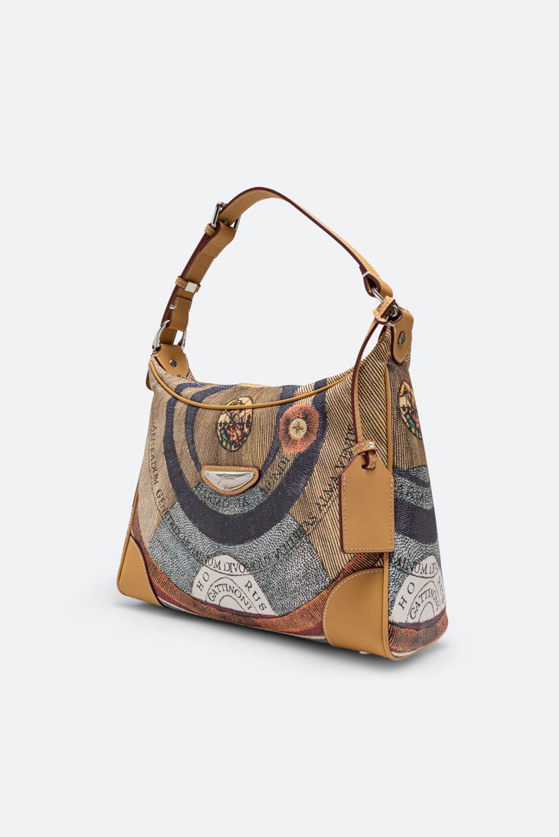 Planetarium Classic Philosophy Shoulder Bag Bette Classic-Vacchetta