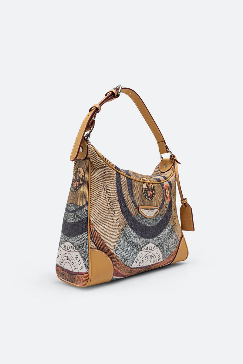 Planetarium Classic Philosophy Shoulder Bag Bette Classic-Vacchetta