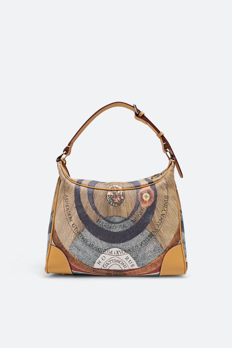 Bolso de hombro Planetarium Classic Philosophy Bette Classic-Vacchetta