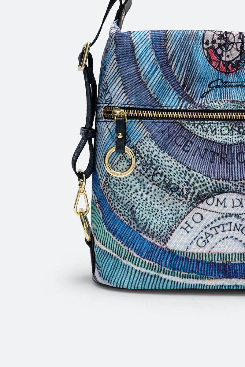 Hobo Backpack Maya Planetarium Aquamarine