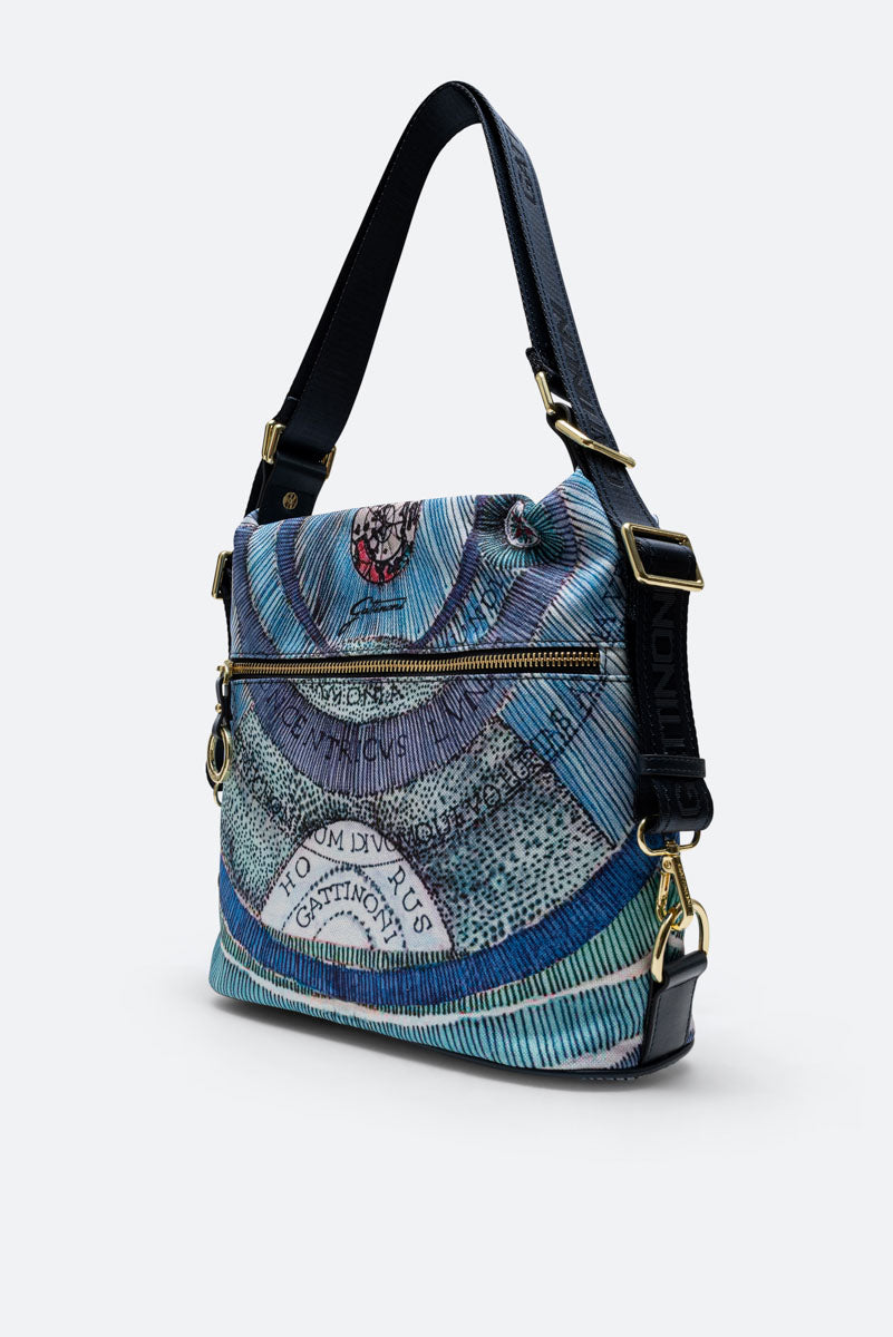 Hobo Backpack Maya Planetarium Aquamarine