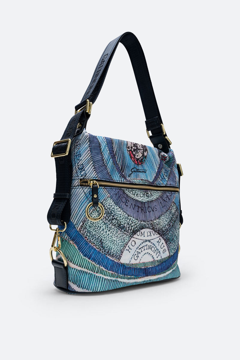 Hobo Backpack Maya Planetarium Aquamarine
