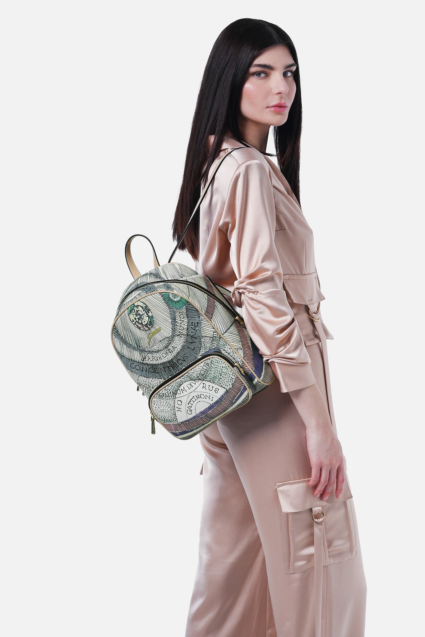 Medium Planetarium Watercolor Backpack