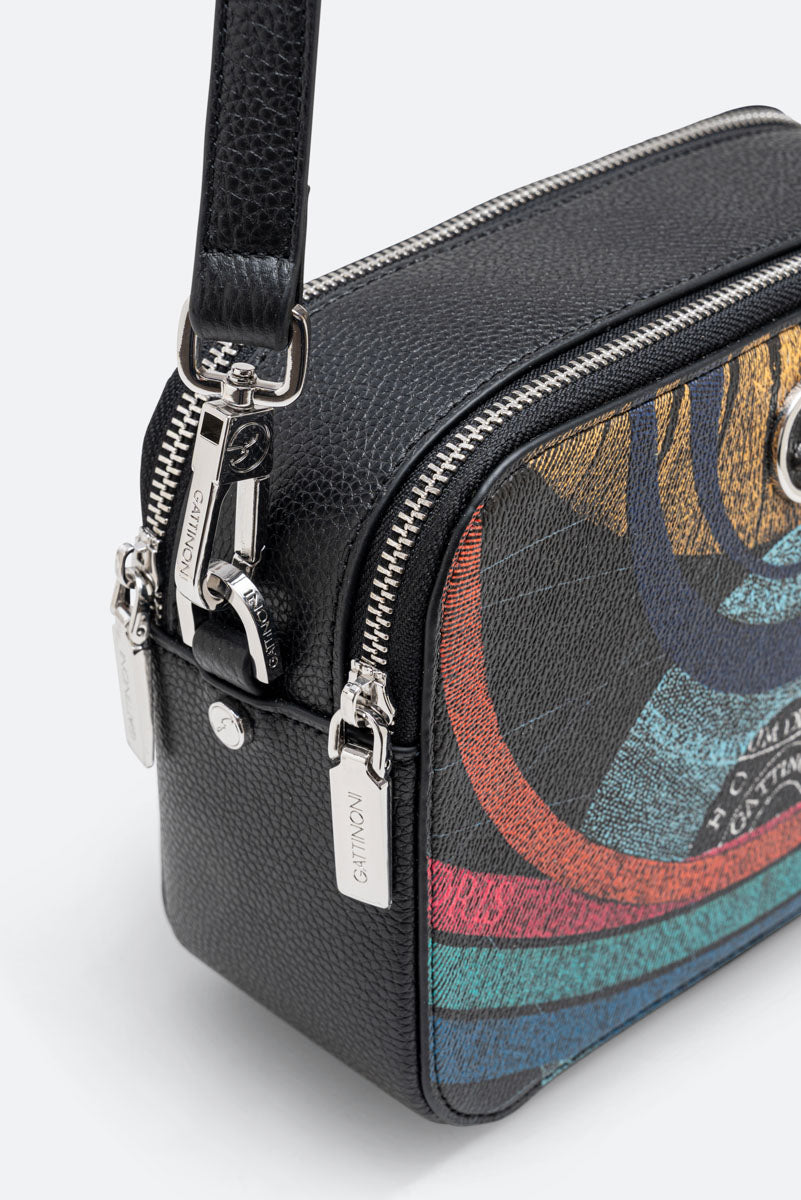 Planetarium Black Shoulder Bag