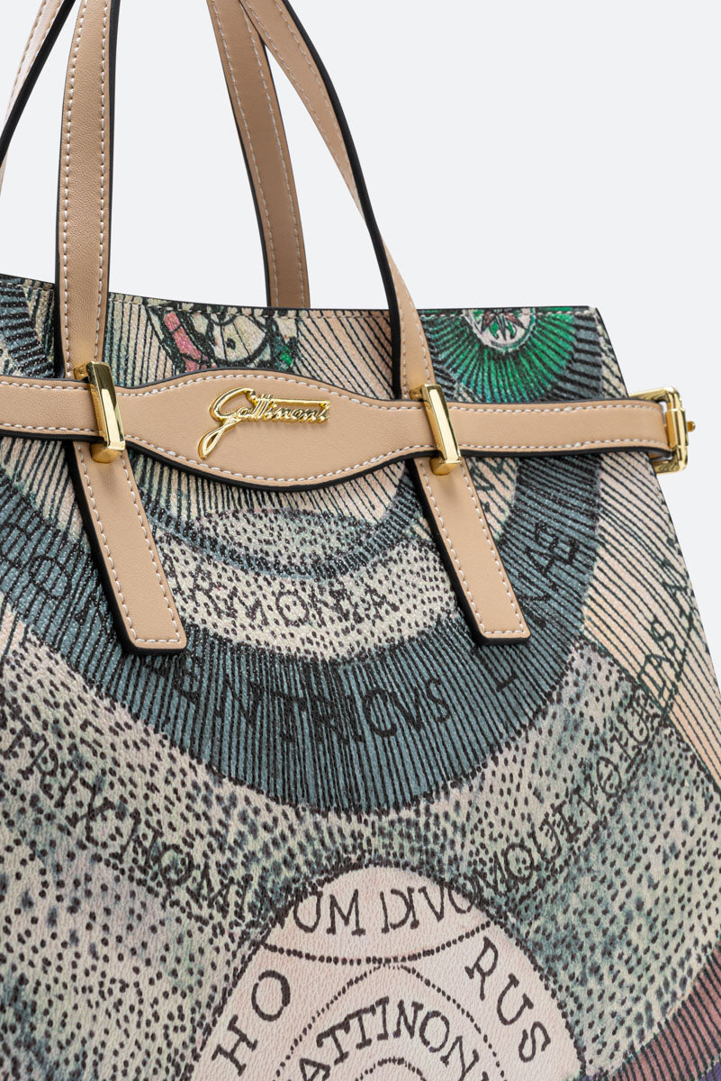 Planetarium Watercolor Small Handbag