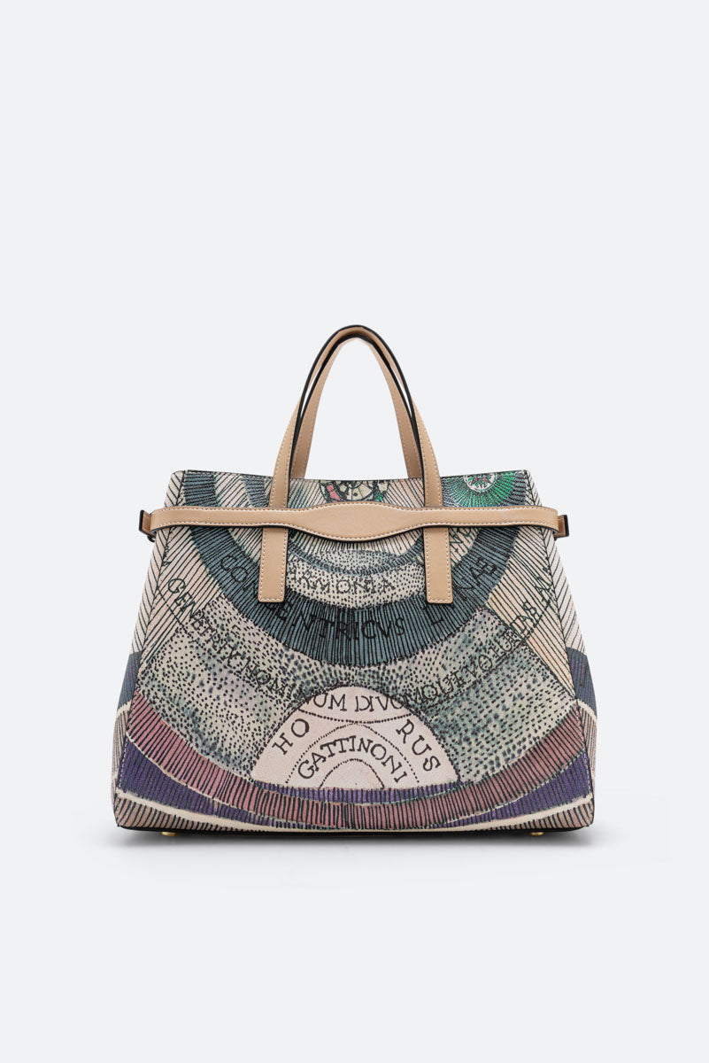 Planetarium Watercolor Small Handbag