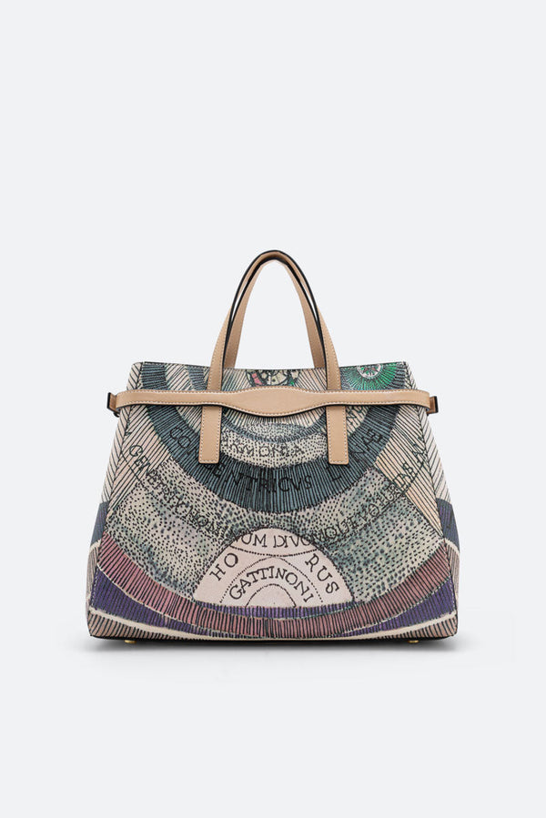 Planetarium Watercolor Small Handbag